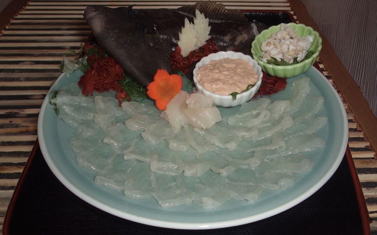 活け〆の鮮魚