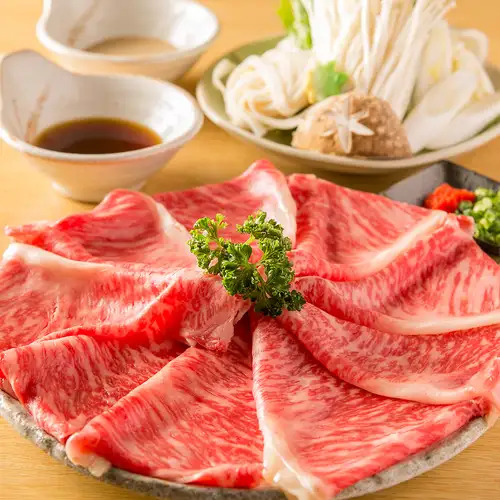 特選黒毛和牛しゃぶしゃぶ