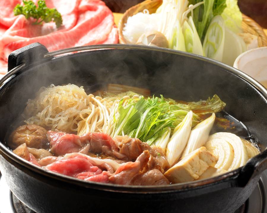 特選黒毛和牛すき焼